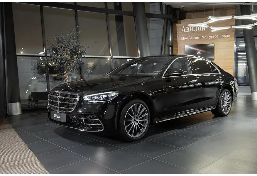 АВИЛОН - Mercedes-Benz S-Класс S 450 d 9G-TRONIC 4MATIC (330 л.с.) Черный - slide 9561388