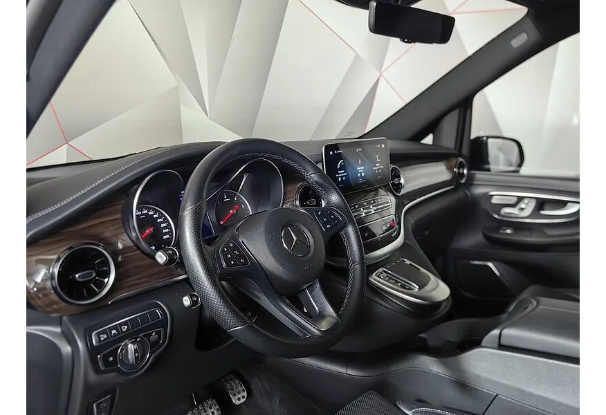 Mercedes-Benz V-Класс V 300 L3 4Motion 9G-Tronic (239 л.с.) Черный в АВИЛОН. Слайд №18