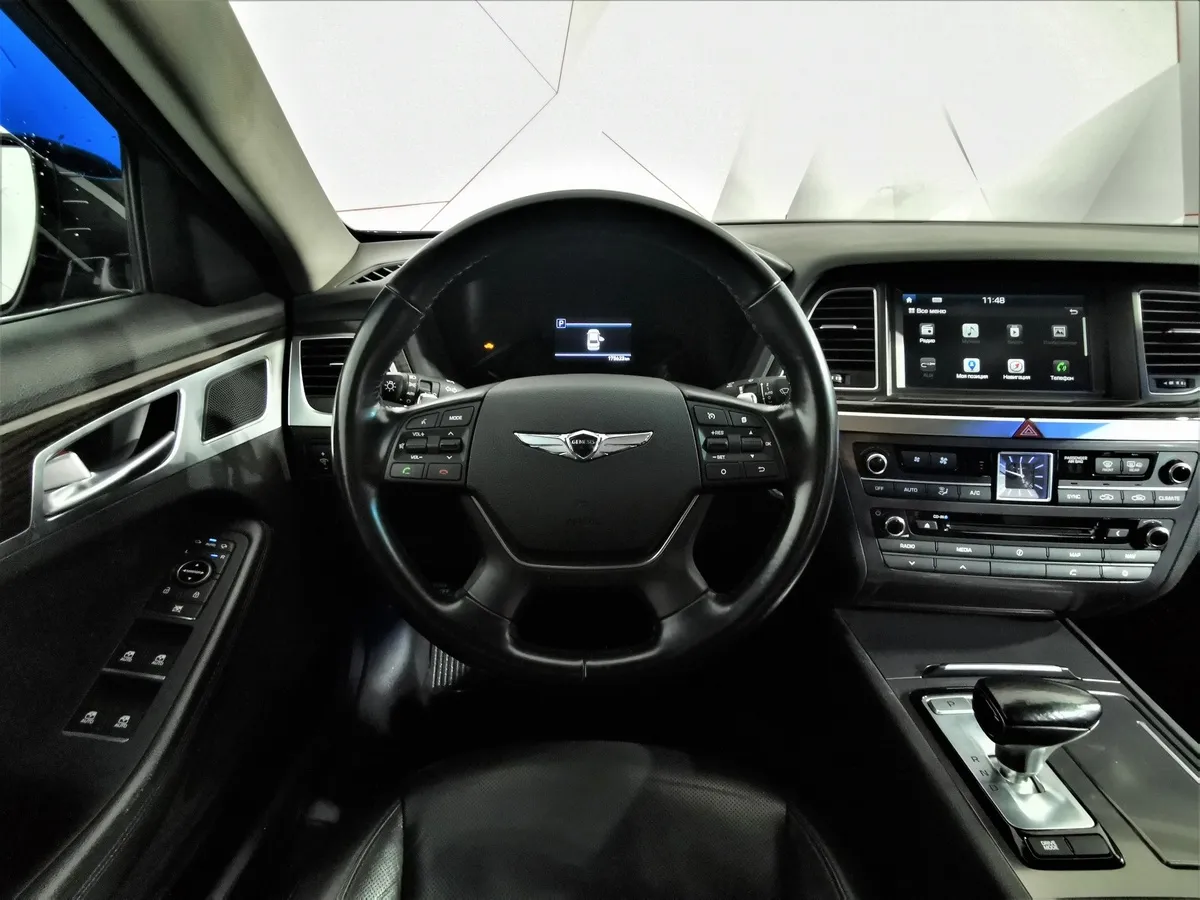 Genesis G80 2.0 AT AWD (197 л.с.) Business Черный в АВИЛОН. Слайд №18