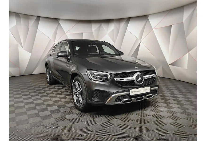 Mercedes-Benz GLC Купе 220 d 9G-TRONIC 4MATIC (194 л.с.) Premium Серый в АВИЛОН. Слайд №3