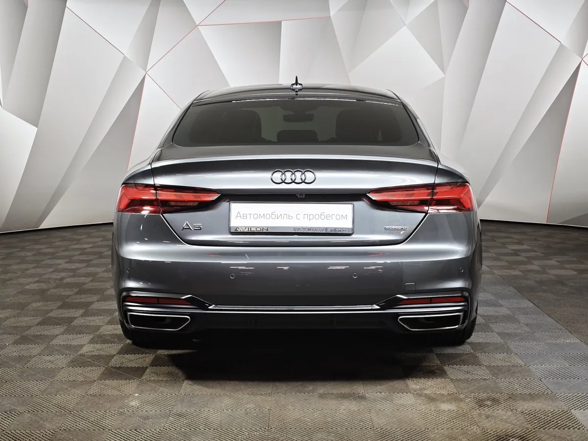 Audi A5 2.0 TFSI S tronic quattro (249 л.с.) Sport Серый в АВИЛОН. Слайд №8