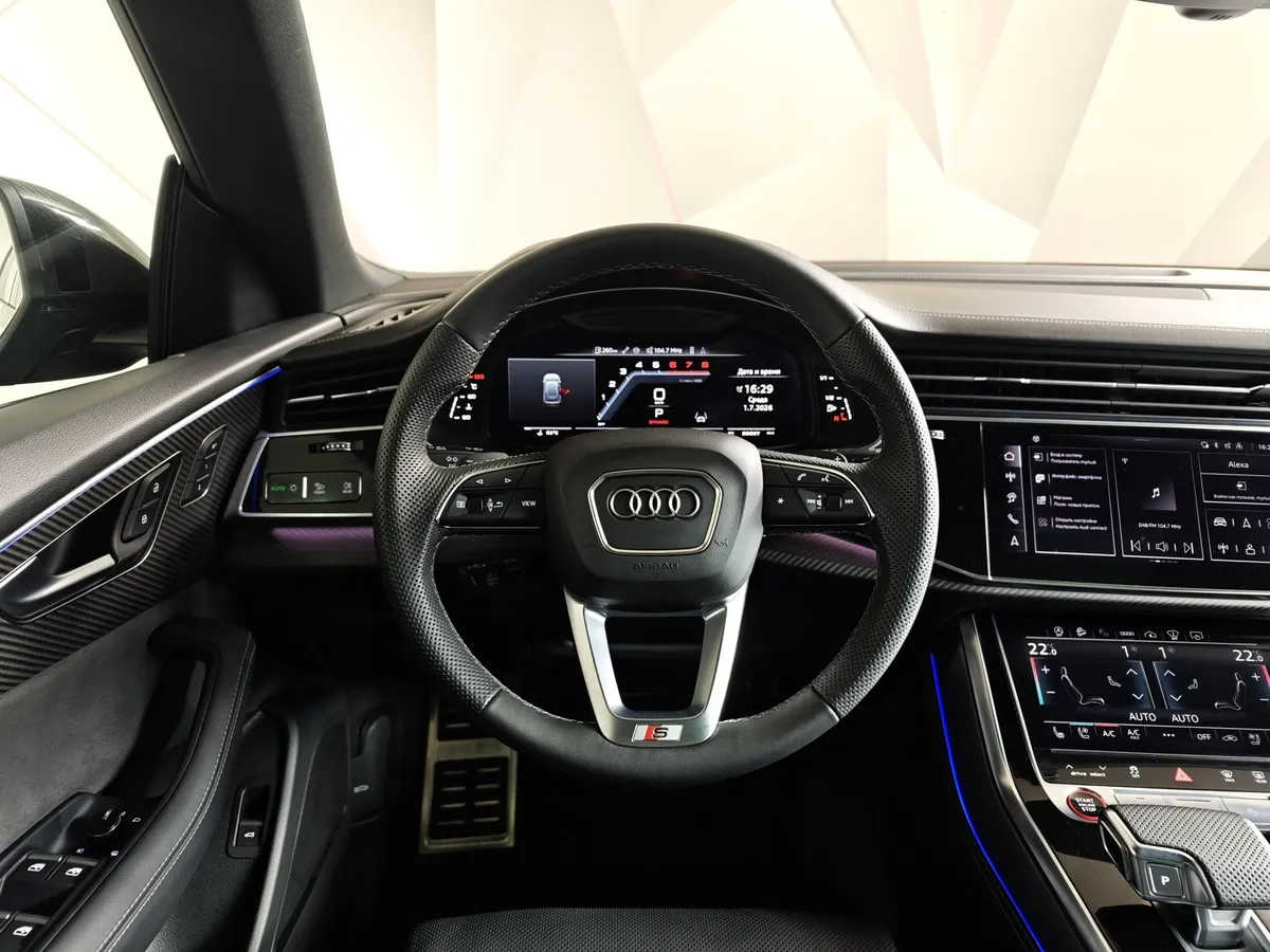 Audi SQ8 4.0 TFSI tiptronic quattro (507 л.с.) Черный в АВИЛОН. Слайд №20
