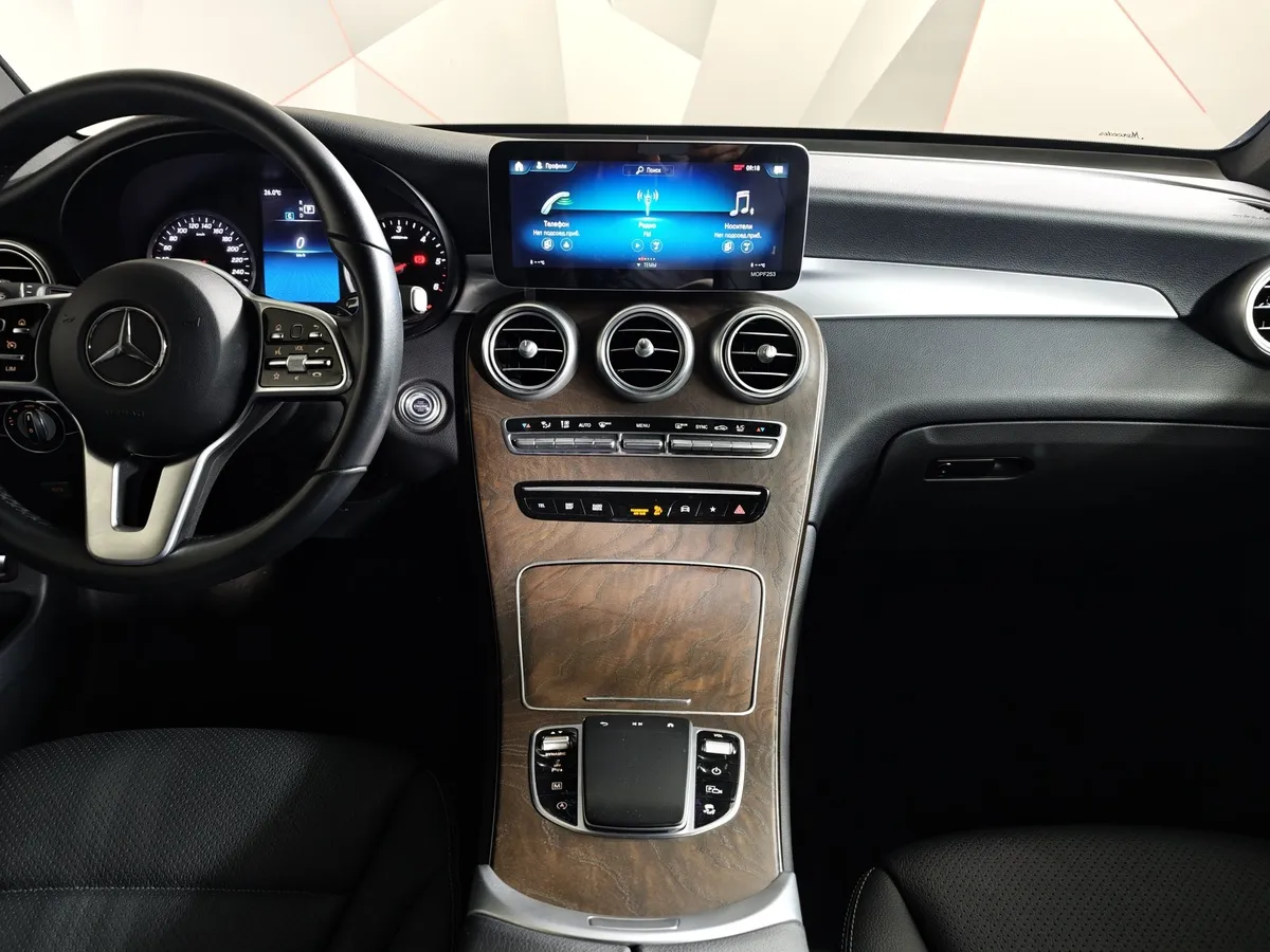 Mercedes-Benz GLC 220 d 9G-TRONIC 4MATIC (194 л.с.) Premium (Локальная сборка) Серый в АВИЛОН. Слайд №15