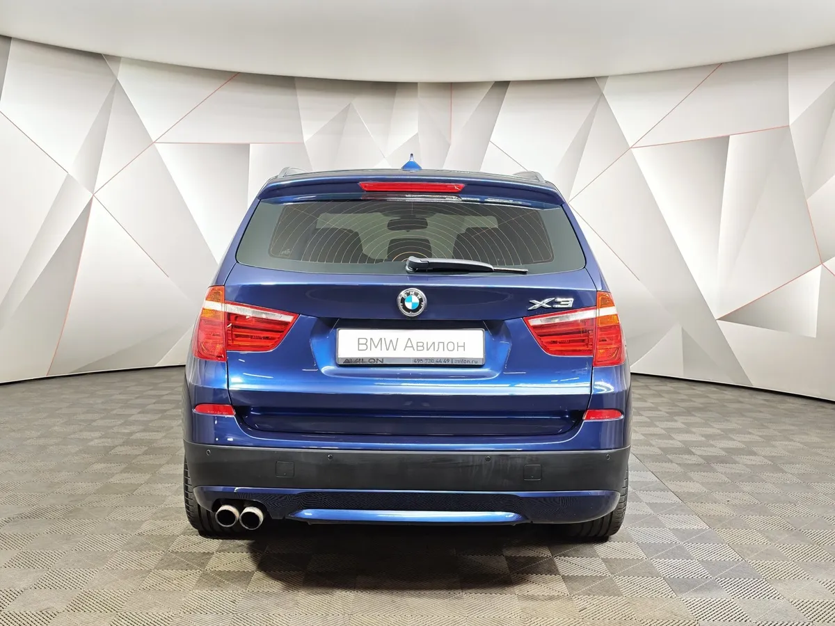 BMW X3 xDrive28i AT (245 л.с.) Синий в АВИЛОН. Слайд №4