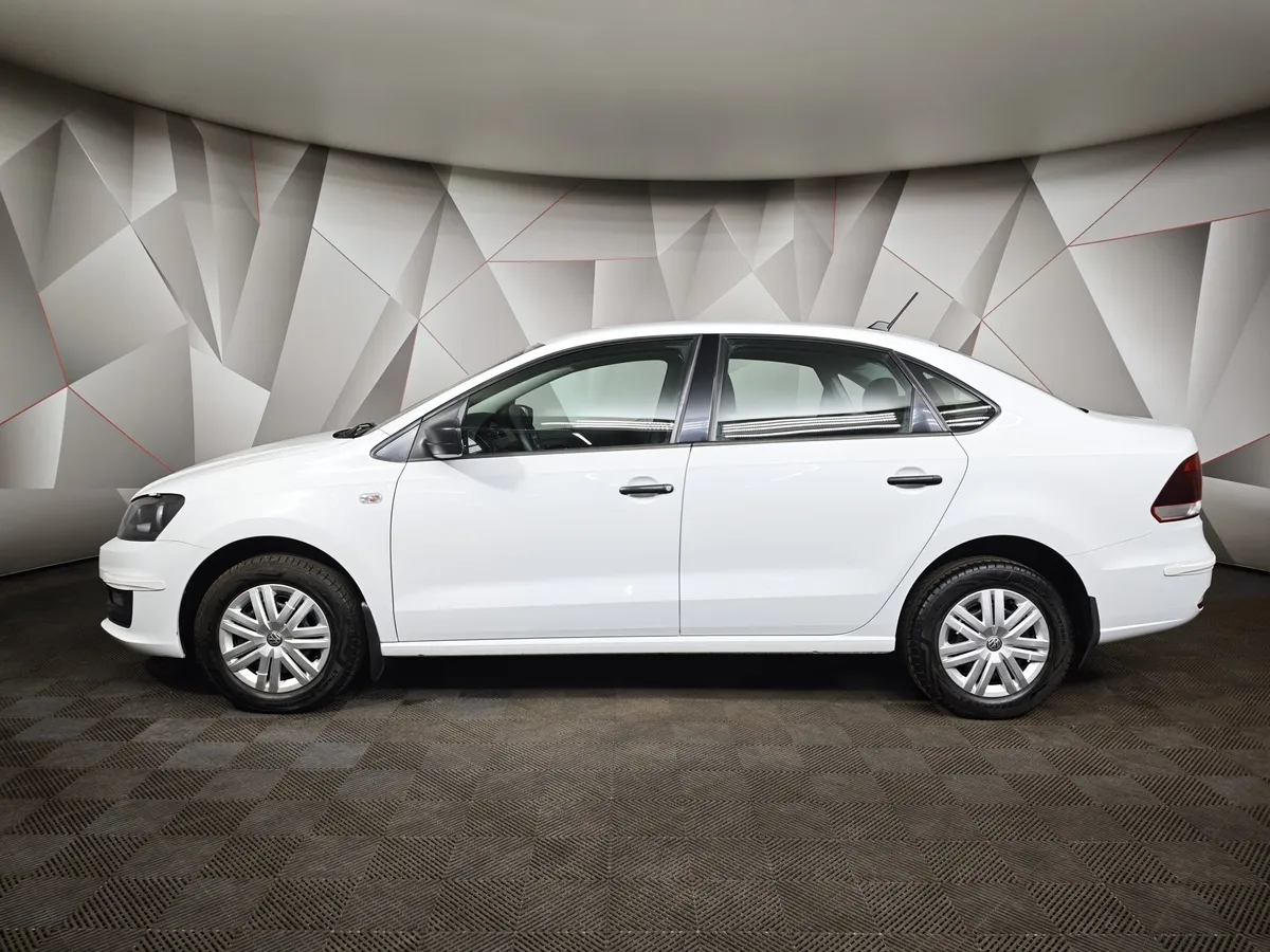 Volkswagen Polo 1.6 MPI MT (90 л.с.) Trendline Белый в АВИЛОН. Слайд №5