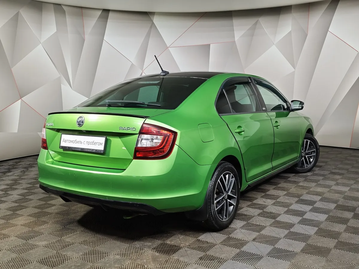 Skoda Rapid 1.4 TSI DSG (125 л.с.) Active Зеленый в АВИЛОН. Слайд №2