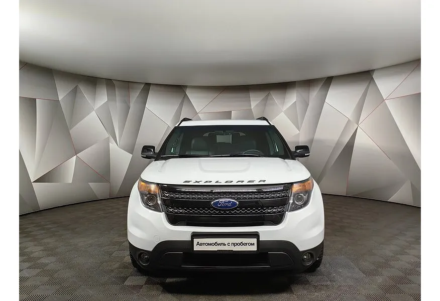 Ford Explorer 3.5 EcoBoost SelectShift 4WD (345 л.с.) Sport Белый в АВИЛОН. Слайд №7