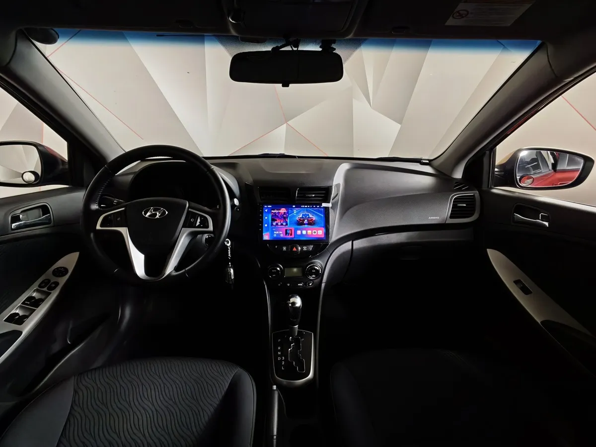 Hyundai Solaris 1.4 AT (100 л.с.) Active Красный в АВИЛОН. Слайд №13