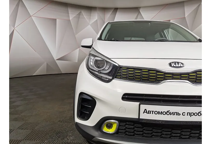 Kia Picanto 1.2 AT (84 л.с.) X-Line Белый в АВИЛОН. Слайд №10