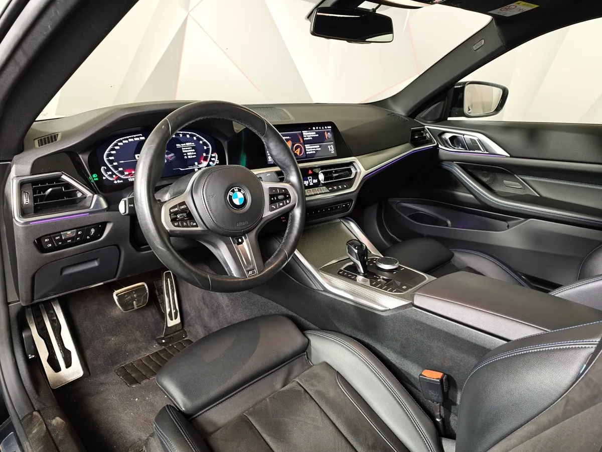 BMW 4 серия 420i AT (184 л.с.) M Sport Pure Черный в АВИЛОН. Слайд №12