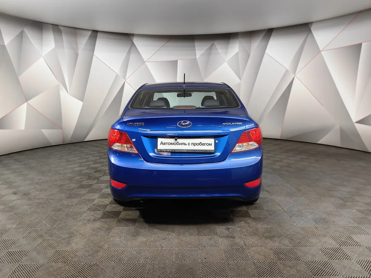 Hyundai Solaris 1.6 MT (123 л.с.) Classic Синий в АВИЛОН. Слайд №8