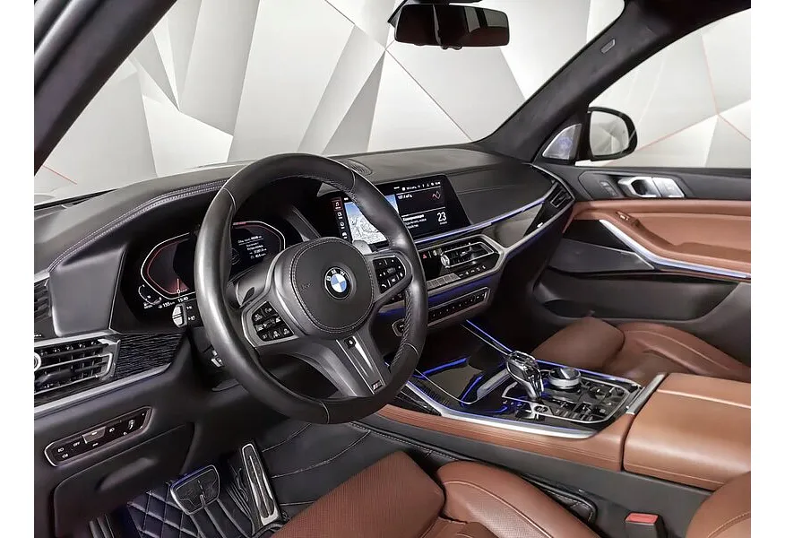 BMW X7 xDrive40d Steptronic (340 л.с.) M Sport Pro Черный в АВИЛОН. Слайд №12