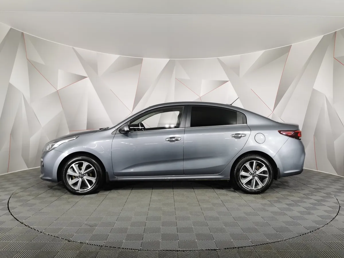 Kia Rio 1.6 AT (123 л.с.) Premium Серый в АВИЛОН. Слайд №5