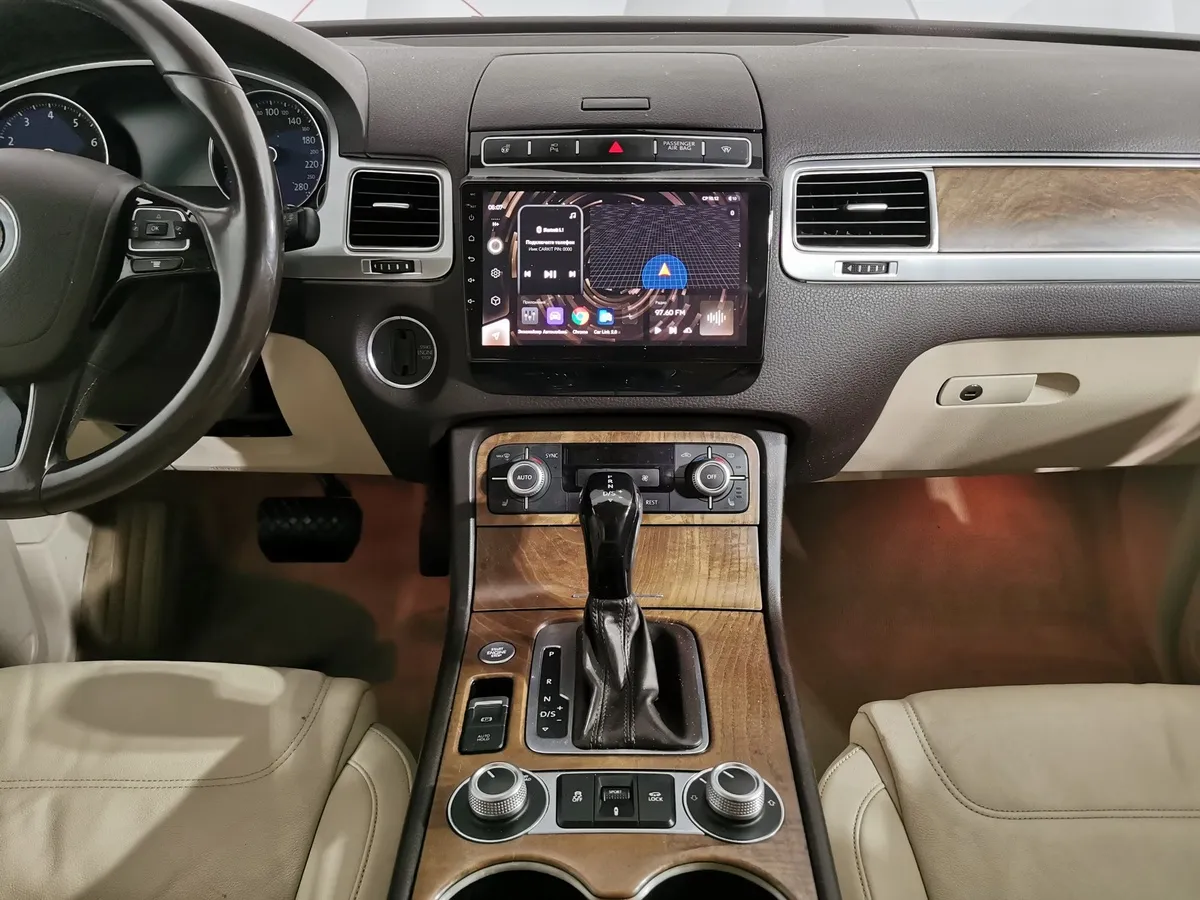 Volkswagen Touareg 3.6 FSI Tiptronic 4Motion (249 л.с.) V6 FSI Синий в АВИЛОН. Слайд №13