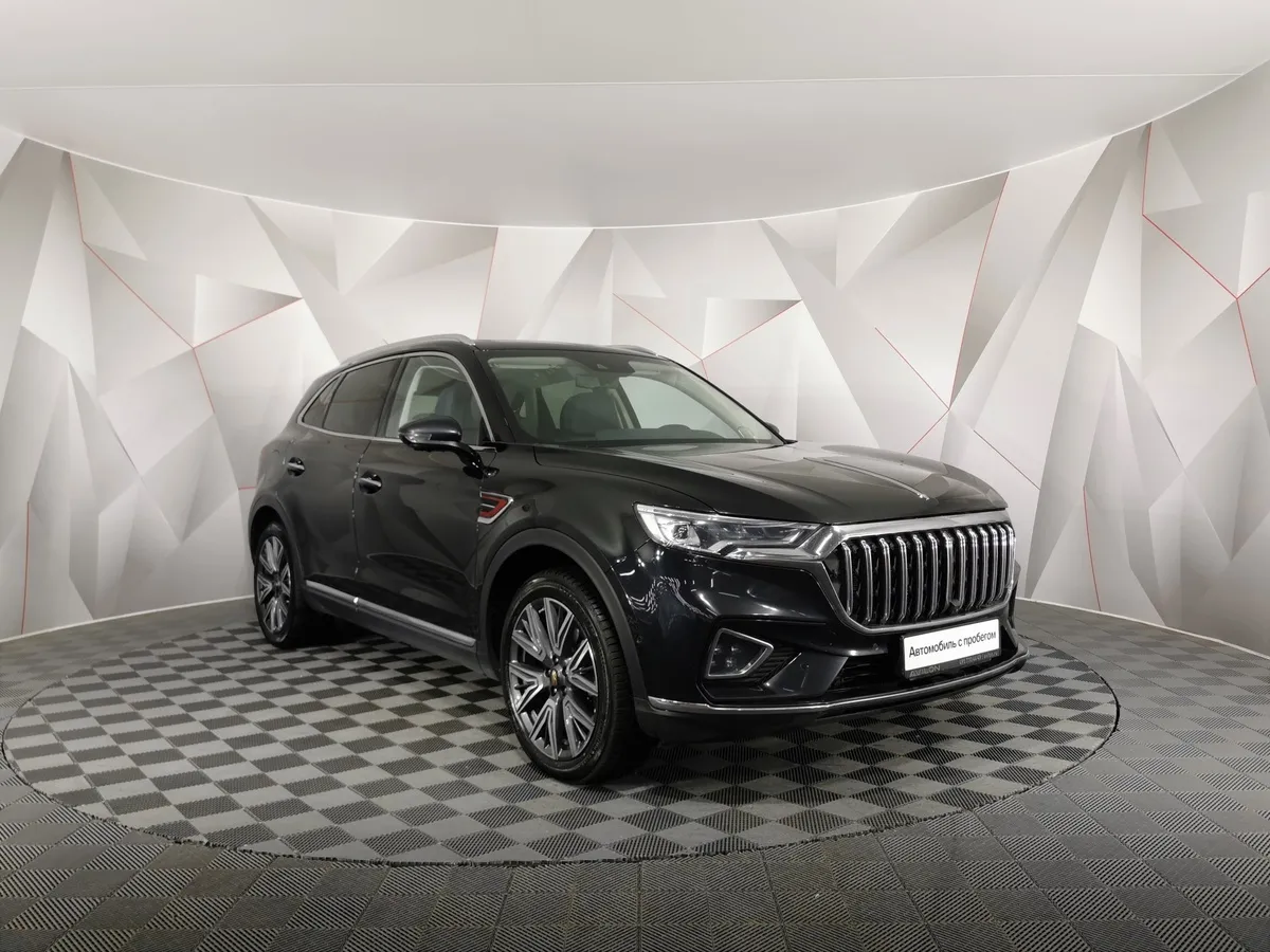 Hongqi HS5 2.0 AT 4WD (224 л.с.) Делюкс Черный в АВИЛОН. Слайд №3