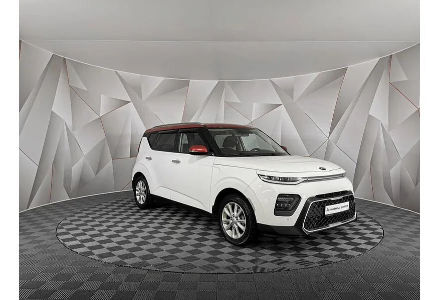Kia Soul 1.6 MPI AT (123 л.с.) Luxe Белый в АВИЛОН. Слайд №3