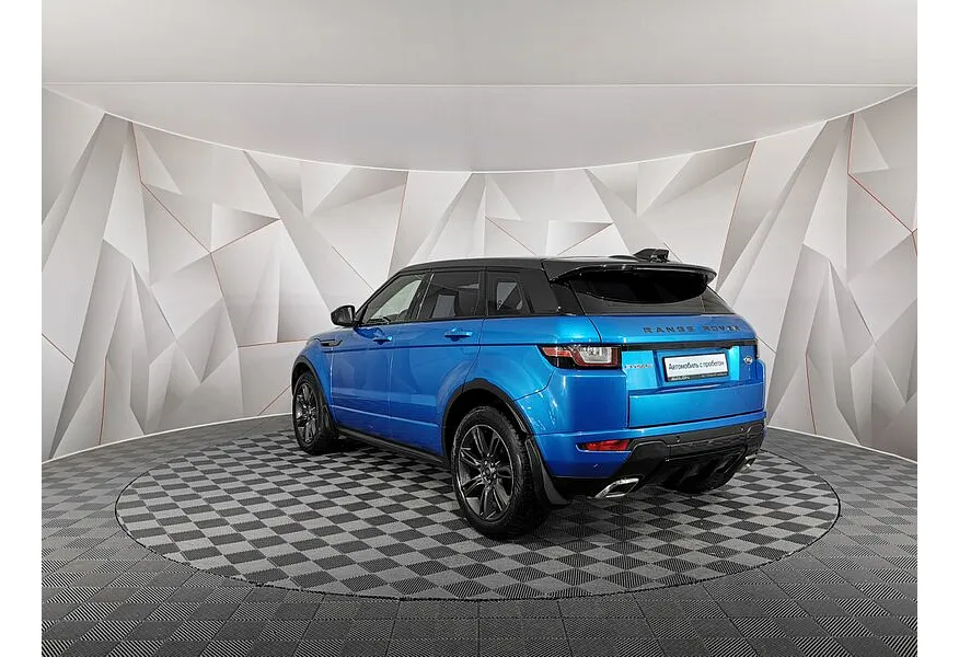 Land Rover Range Rover Evoque 2.0 TD4 AT AWD (150 л.с.) SE Dynamic Голубой в АВИЛОН. Слайд №4