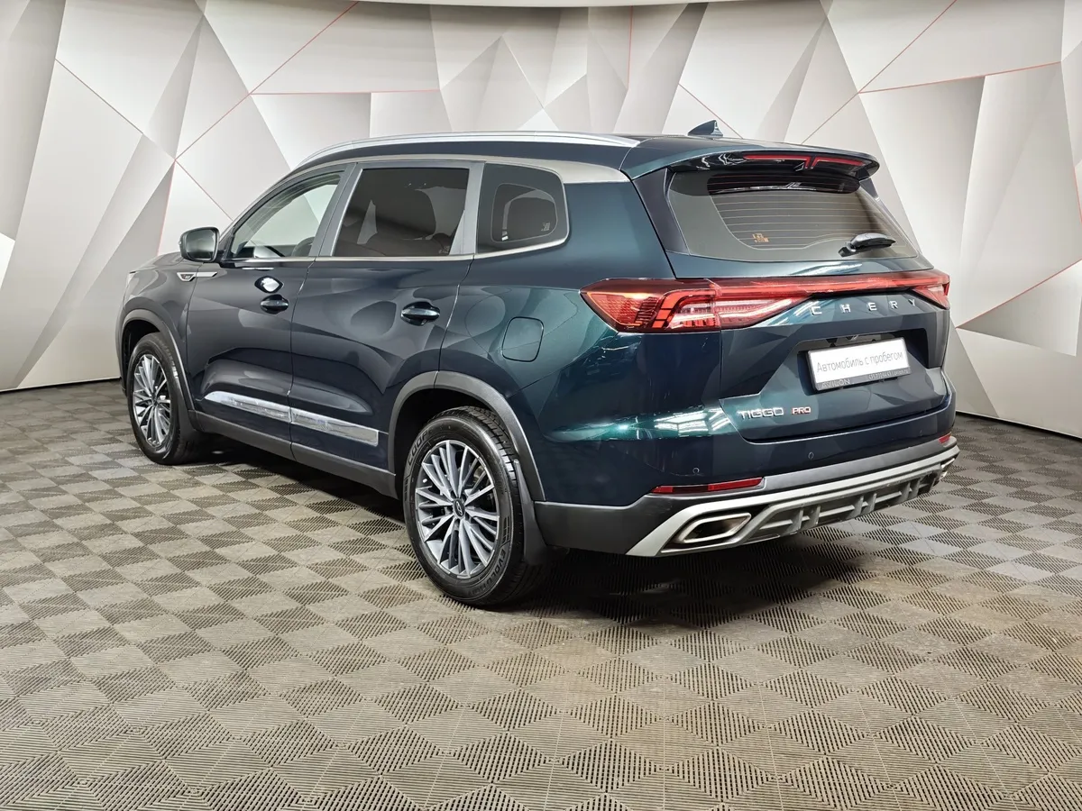 Chery Tiggo 8 Pro Max 1.6T DCT FWD (186 л.с.) Elite Зеленый в АВИЛОН. Слайд №4