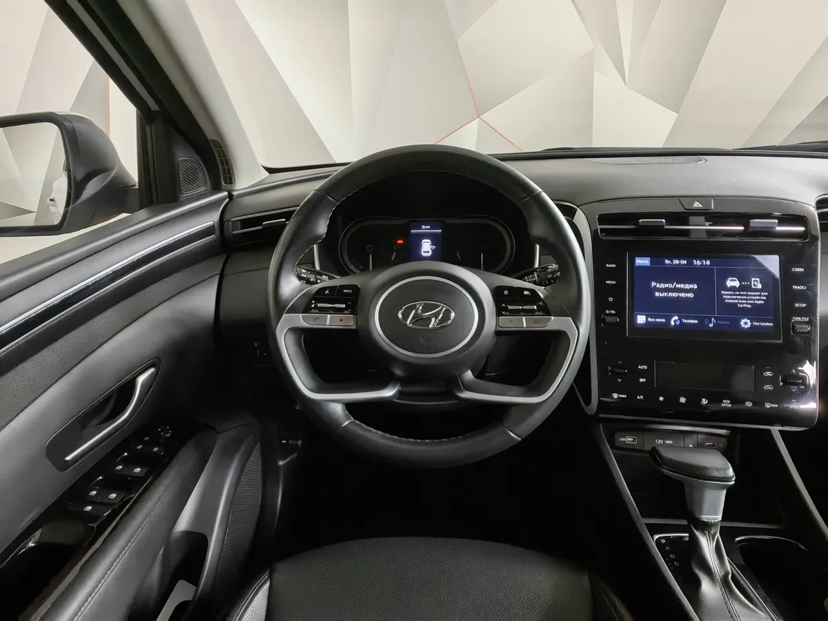 Hyundai Tucson 2.0 AT 4WD (150 л.с.) Comfort Белый в АВИЛОН. Слайд №20