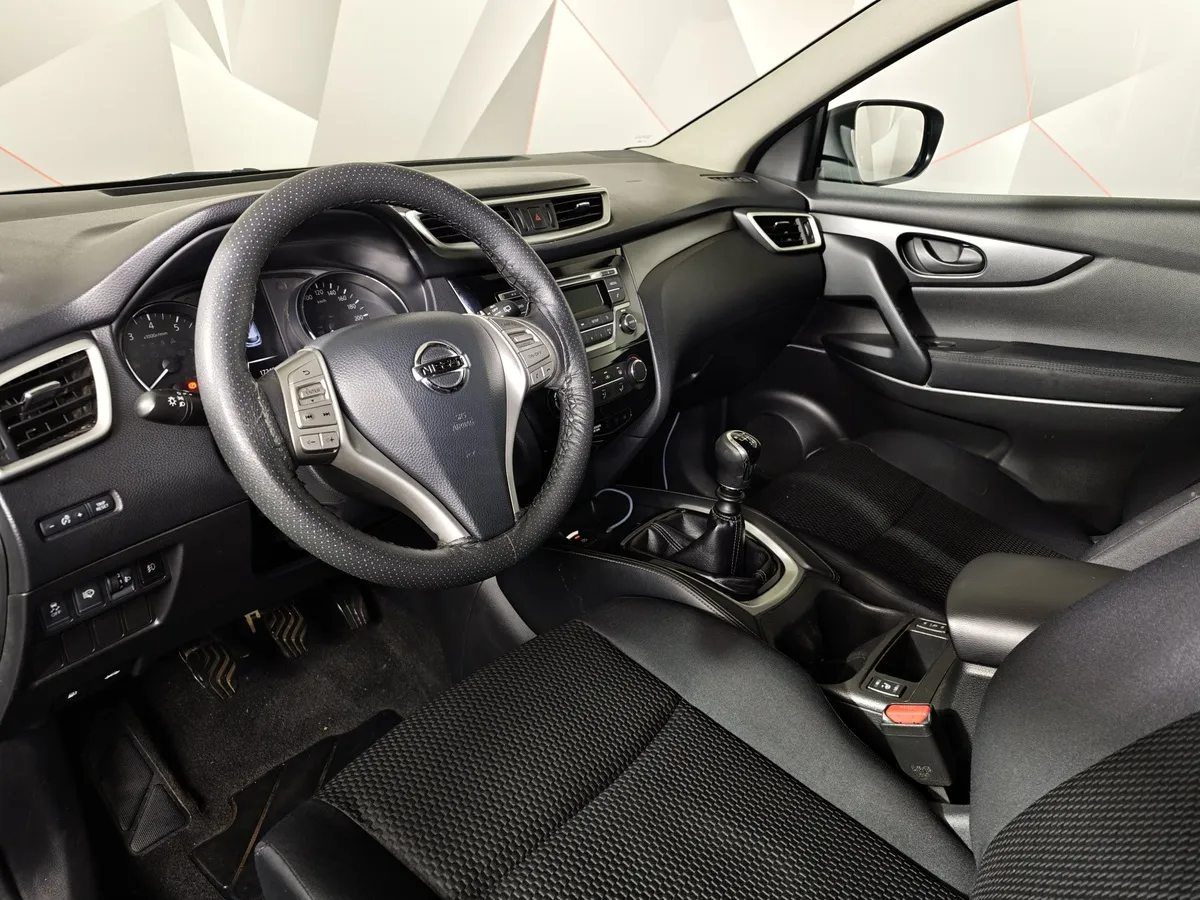 Nissan Qashqai 2.0 MT (144 л.с.) Черный в АВИЛОН. Слайд №18