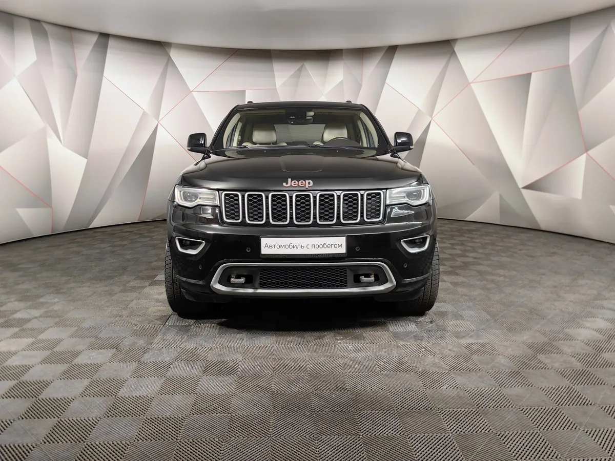 Jeep Grand Cherokee 3.6 AT AWD (286 л.с.) Overland Черный в АВИЛОН. Слайд №7