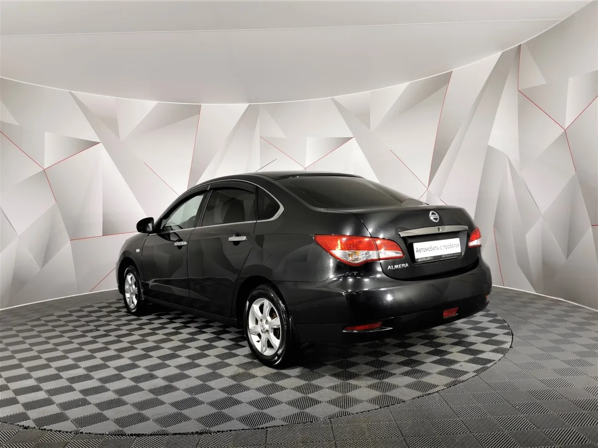 Nissan Almera 1.6 MT (102 л.с.) Черный в АВИЛОН. Слайд №4
