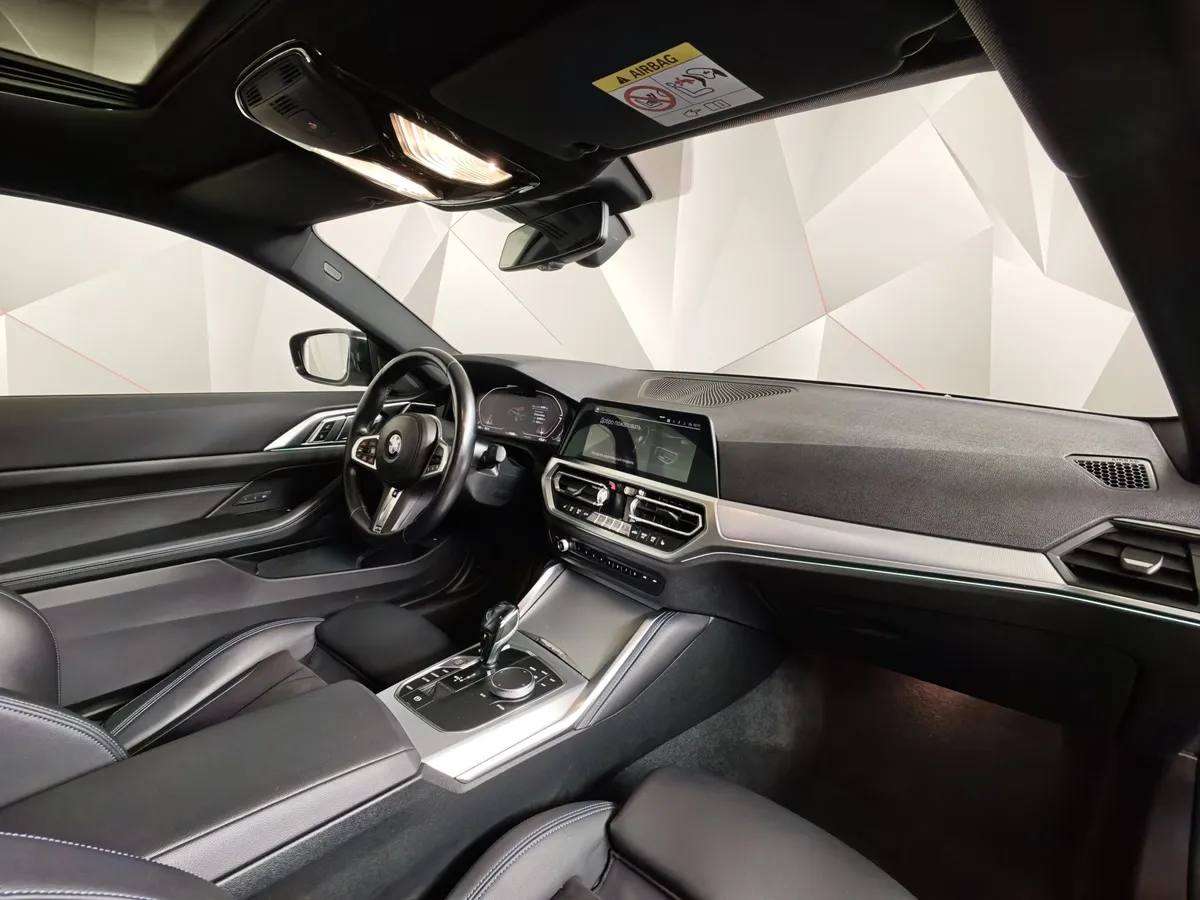 BMW 4 серия 420d xDrive AT (190 л.с.) M Sport Pro Черный в АВИЛОН. Слайд №10