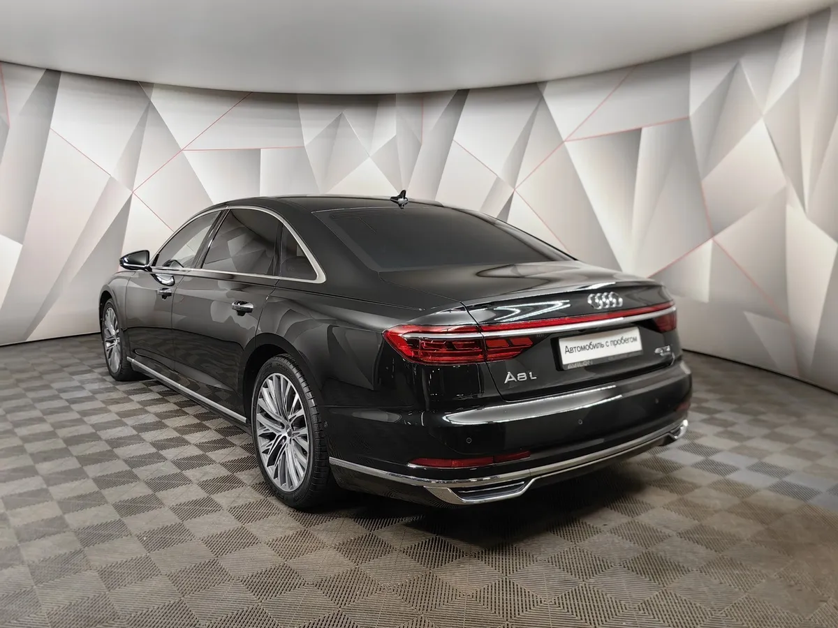 Audi A8 3.0 TDI L tiptronic quattro (250 л.с.) Черный в АВИЛОН. Слайд №4
