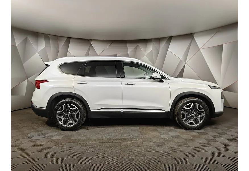 Hyundai Santa Fe 2.2 CRDi AWD 8AT (200 л.с.) High-Tech Белый в АВИЛОН. Слайд №6