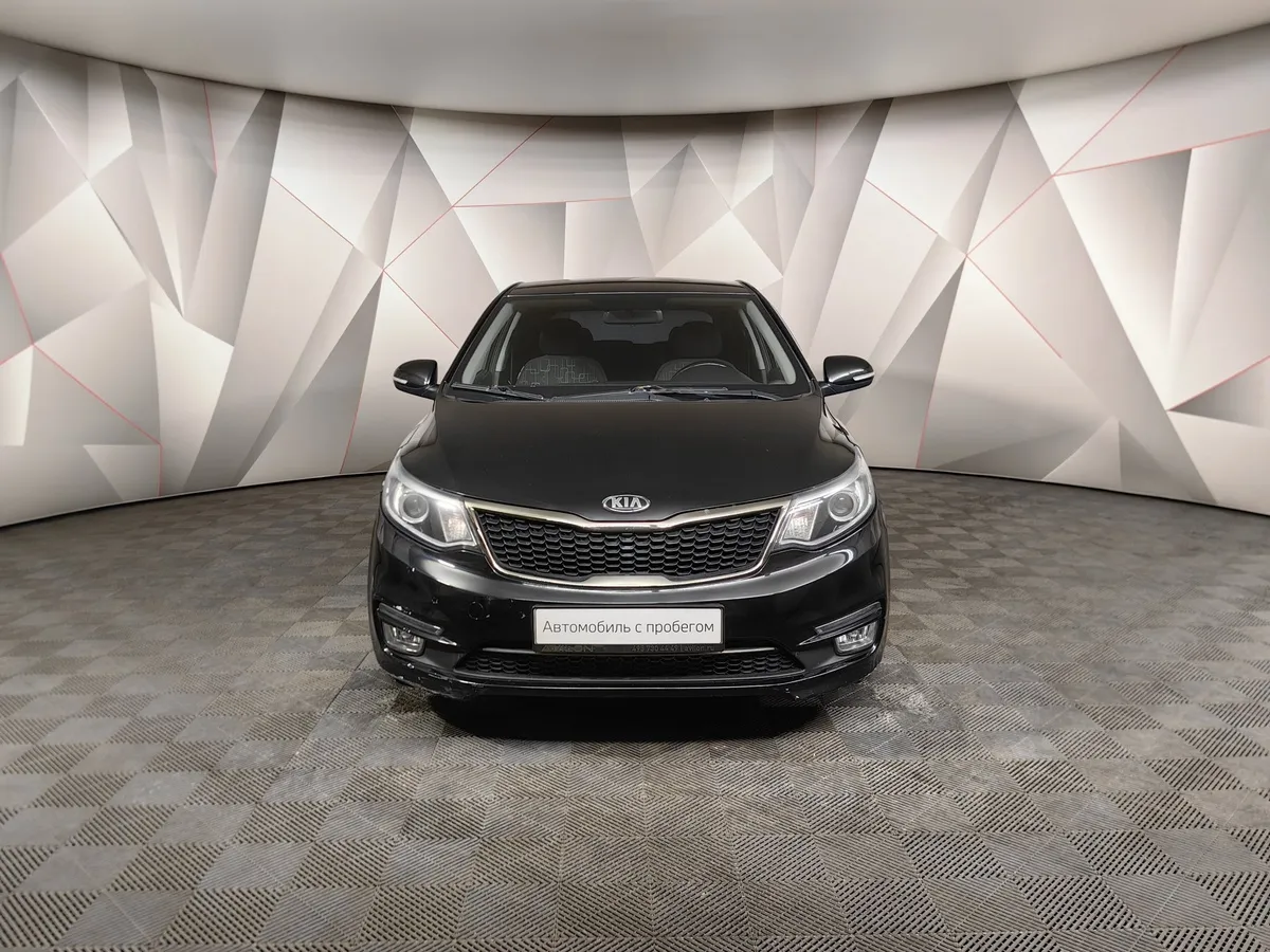 Kia Rio 1.6 AT (123 л.с.) Черный в АВИЛОН. Слайд №7