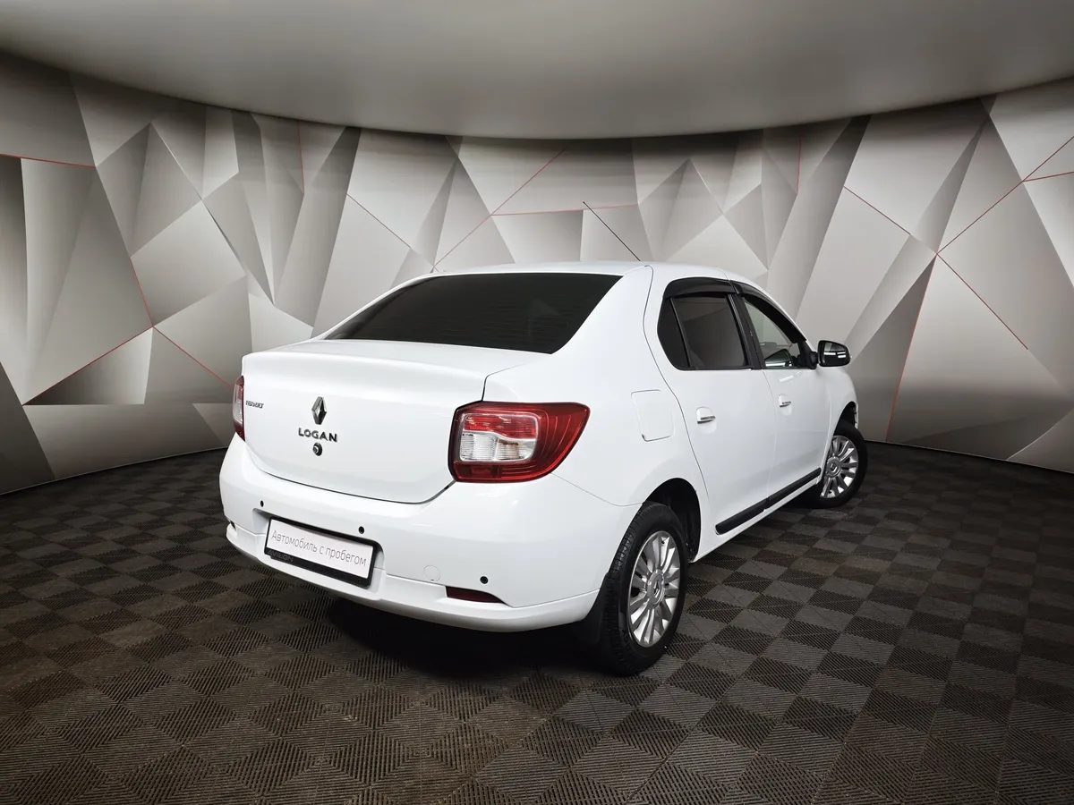 Renault Logan 1.6 MT (102 л.с.) Белый в АВИЛОН. Слайд №2
