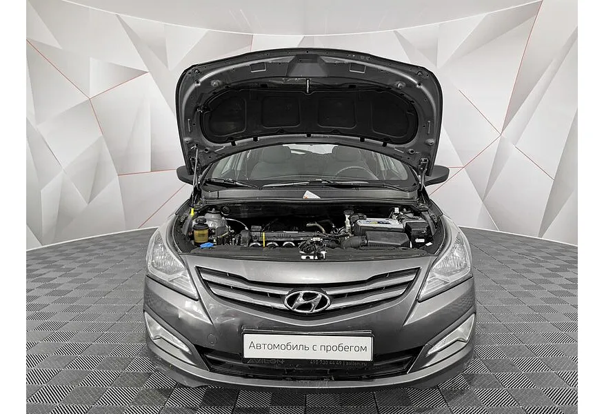 Hyundai Solaris 1.6 AT (123 л.с.) Comfort Серый в АВИЛОН. Слайд №11