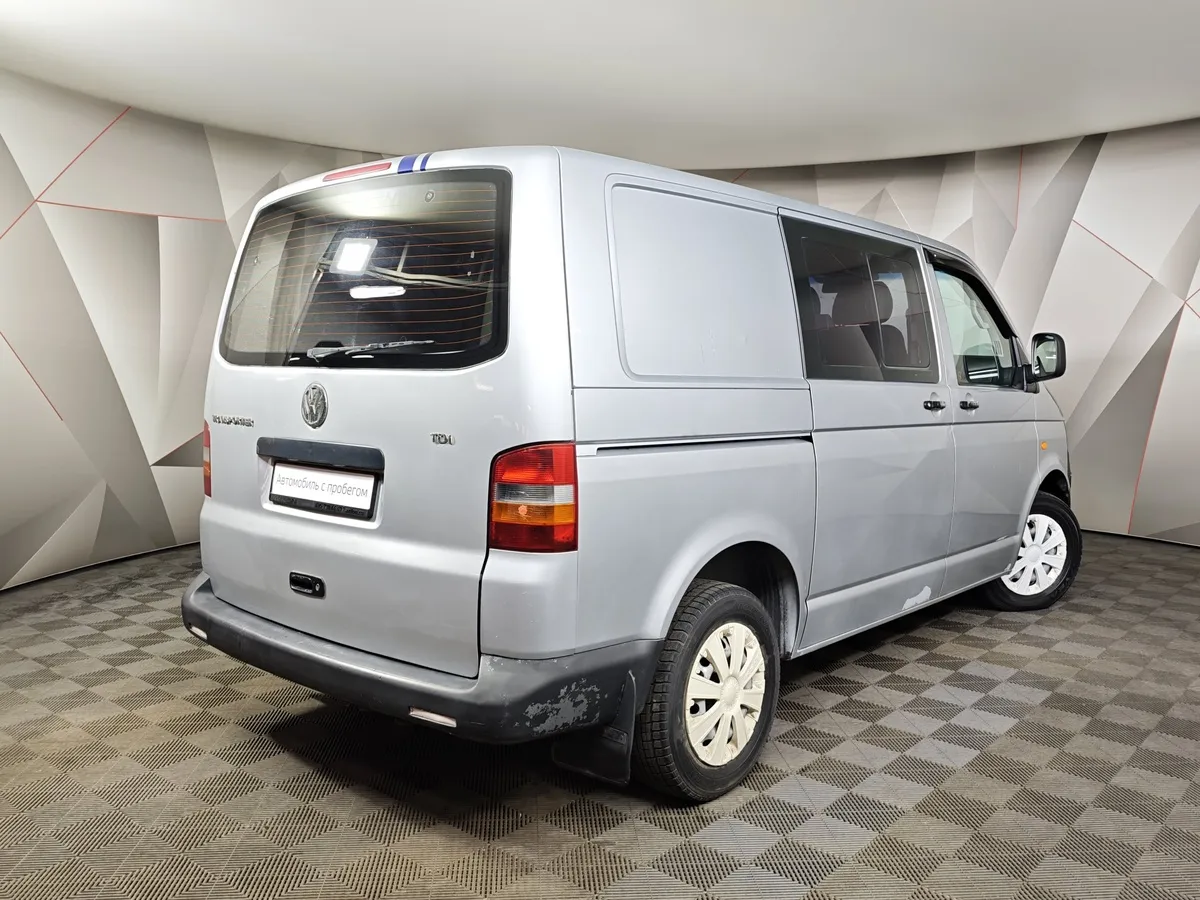 Volkswagen Transporter 1.9 TDI SWB L1H1 MT (84 л.с.) Серебристый в АВИЛОН. Слайд №2