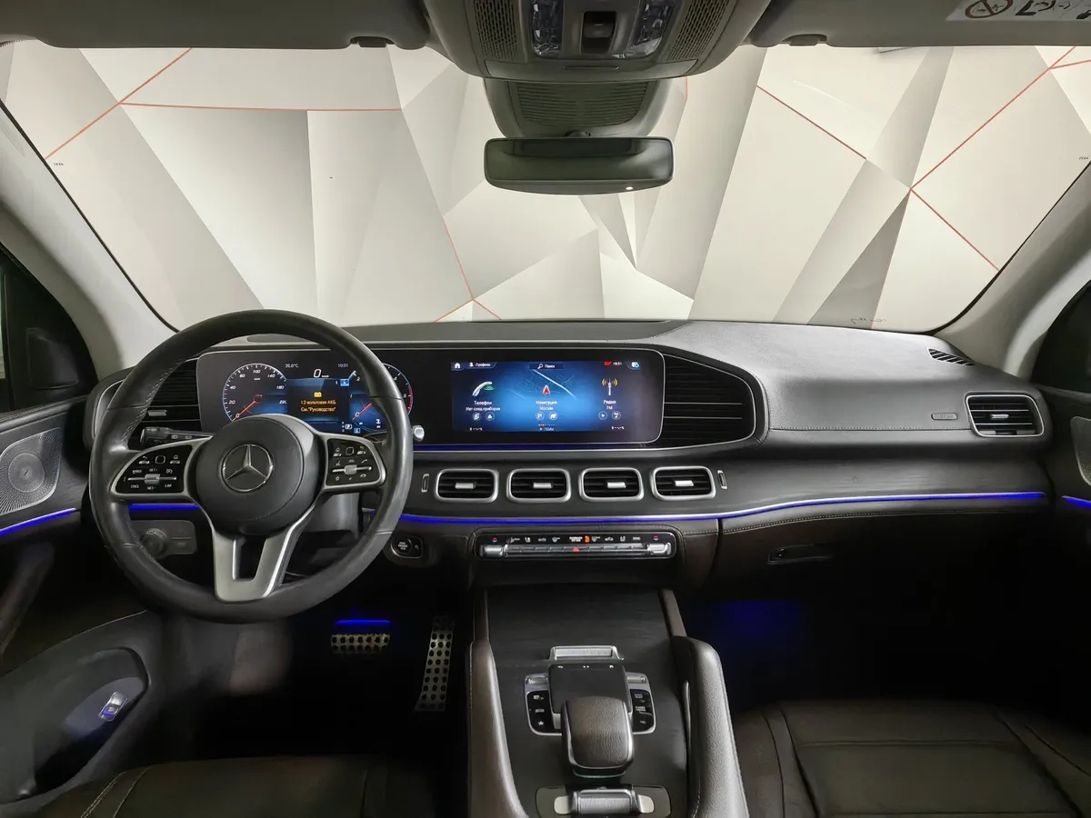 Mercedes-Benz GLS 400 d 9G-TRONIC 4Matic (330 л.с.) Premium Белый в АВИЛОН. Слайд №14