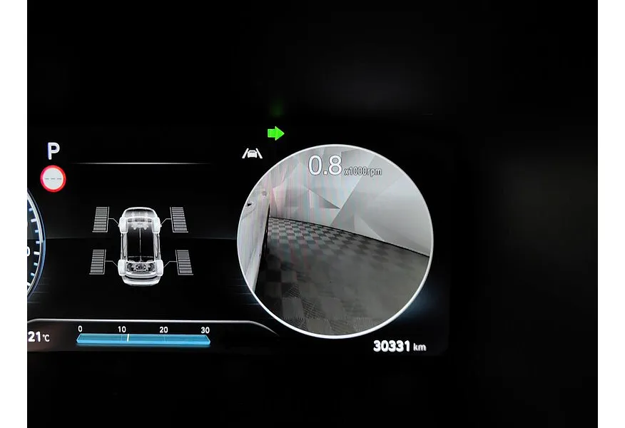 Hyundai Santa Fe 2.2 CRDi AWD 8AT (200 л.с.) High-Tech Белый в АВИЛОН. Слайд №25