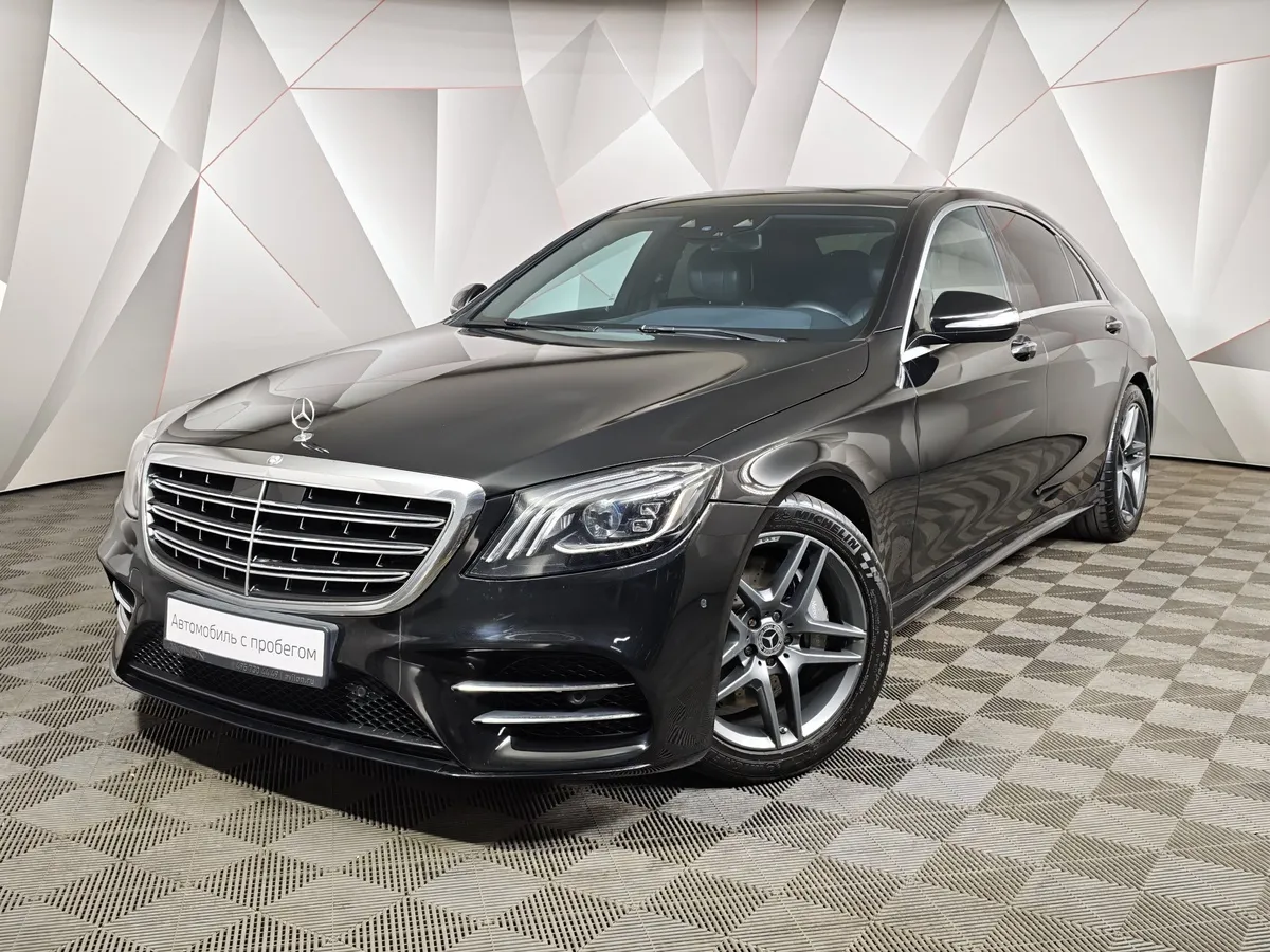 АВИЛОН - Mercedes-Benz S-Класс S 350 d 9G-Tronic 4Matic длинная база (249 л.с.) Черный - slide 10239720