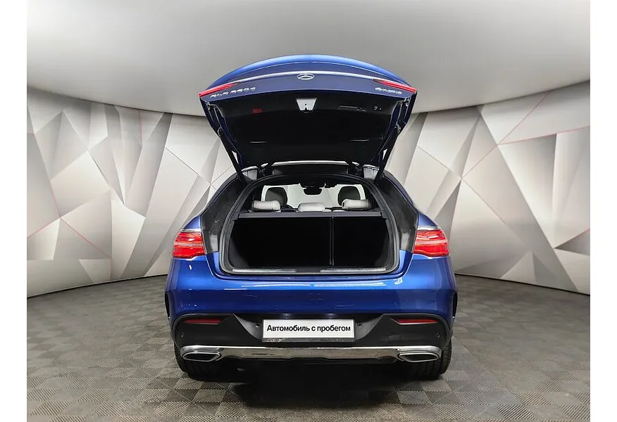 Mercedes-Benz GLE Купе 350 d 4MATIC 9G-TRONIC (249 л.с.) Особая серия Синий в АВИЛОН. Слайд №12