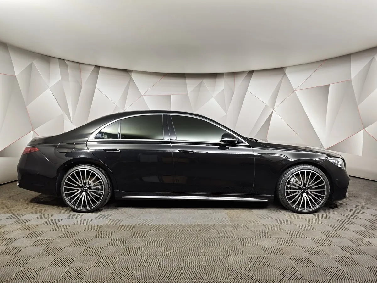 Mercedes-Benz S-Класс S 400 d 9G-Tronic 4Matic (330 л.с.) Premium Черный в АВИЛОН. Слайд №6