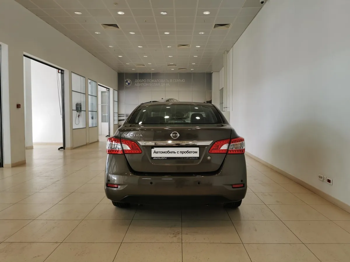Nissan Sentra 1.6 CVT (117 л.с.) Коричневый в АВИЛОН. Слайд №8