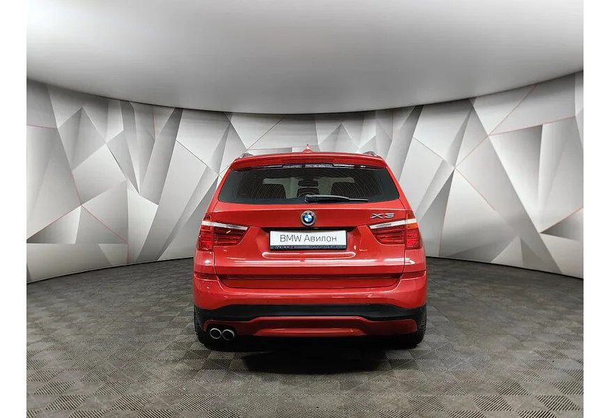 BMW X3 xDrive28i AT (245 л.с.) Base (Локальная сборка) Красный в АВИЛОН. Слайд №4