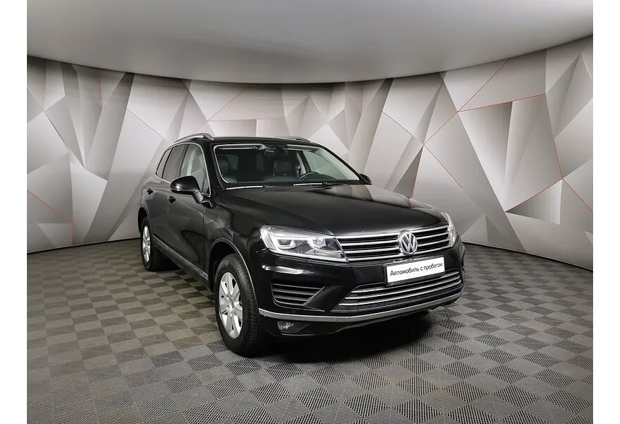 Volkswagen Touareg 3.6 FSI Tiptronic 4Motion (249 л.с.) V6 FSI Черный в АВИЛОН. Слайд №3