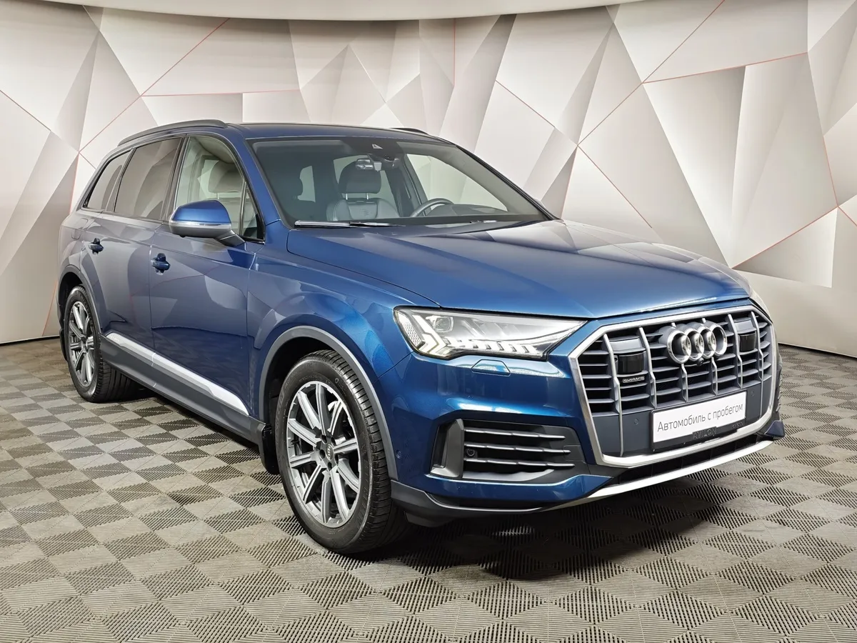 Audi Q7 3.0 TDI Tiptronic quattro (249 л.с.) Синий в АВИЛОН. Слайд №3