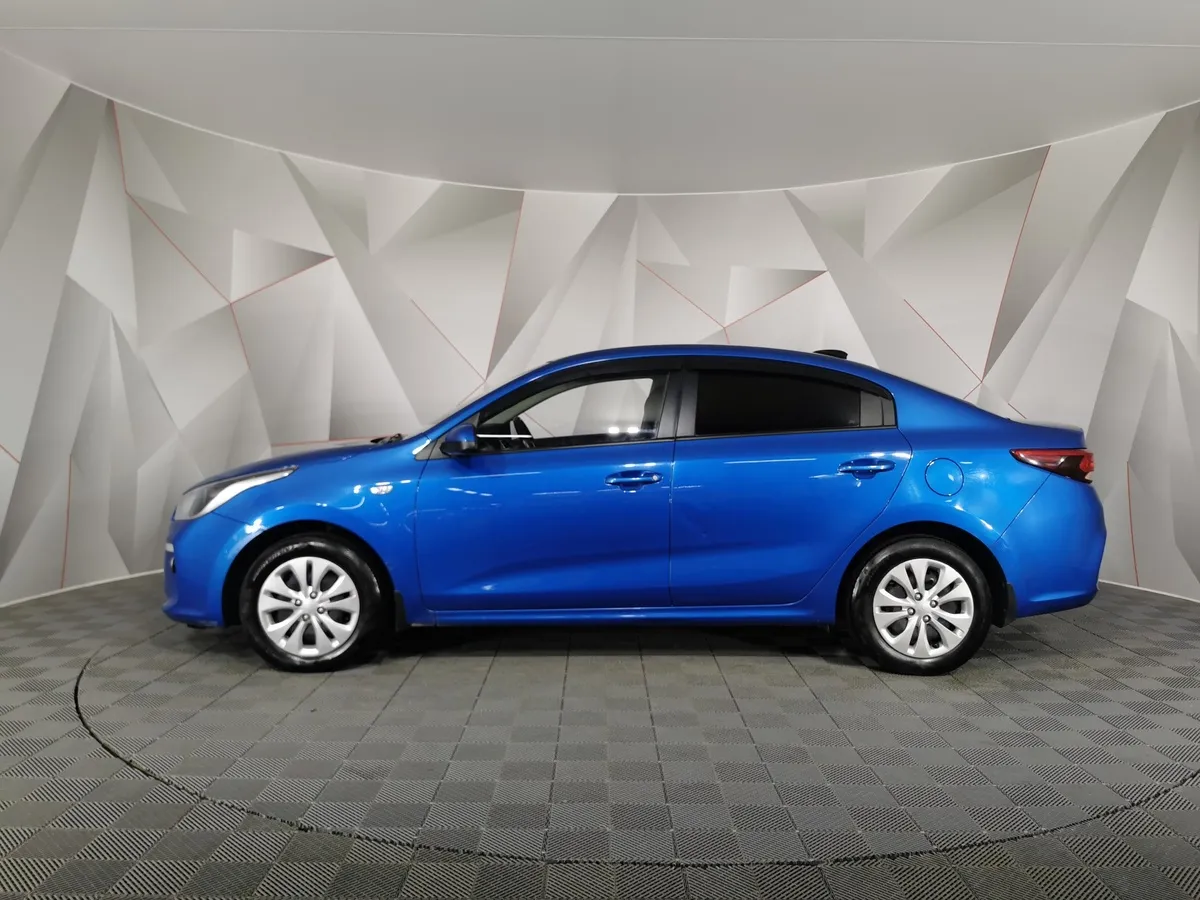 Kia Rio 1.6 AT (123 л.с.) Синий в АВИЛОН. Слайд №5