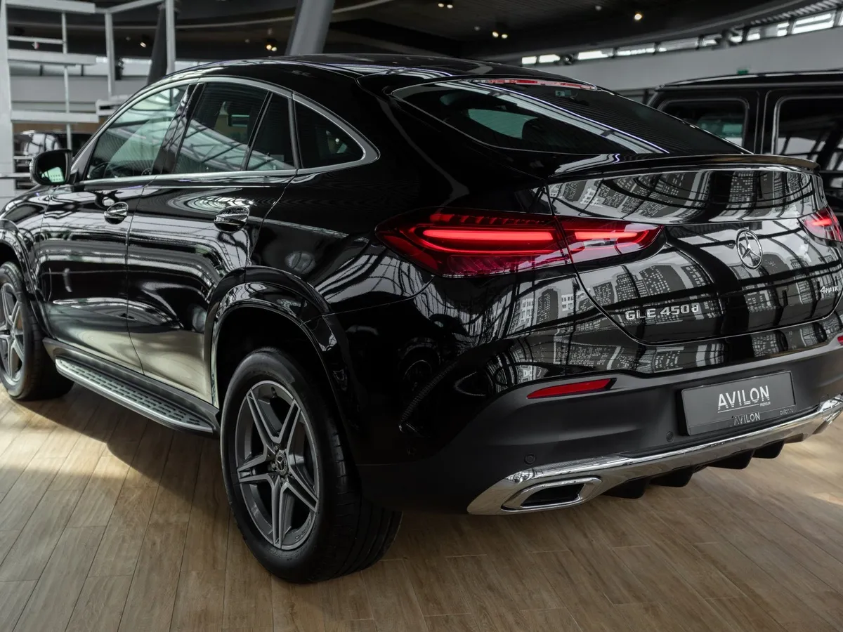 Mercedes-Benz GLE Купе 450 d 4MATIC 9G-TRONIC (367 л.с.) Черный в АВИЛОН. Слайд №7
