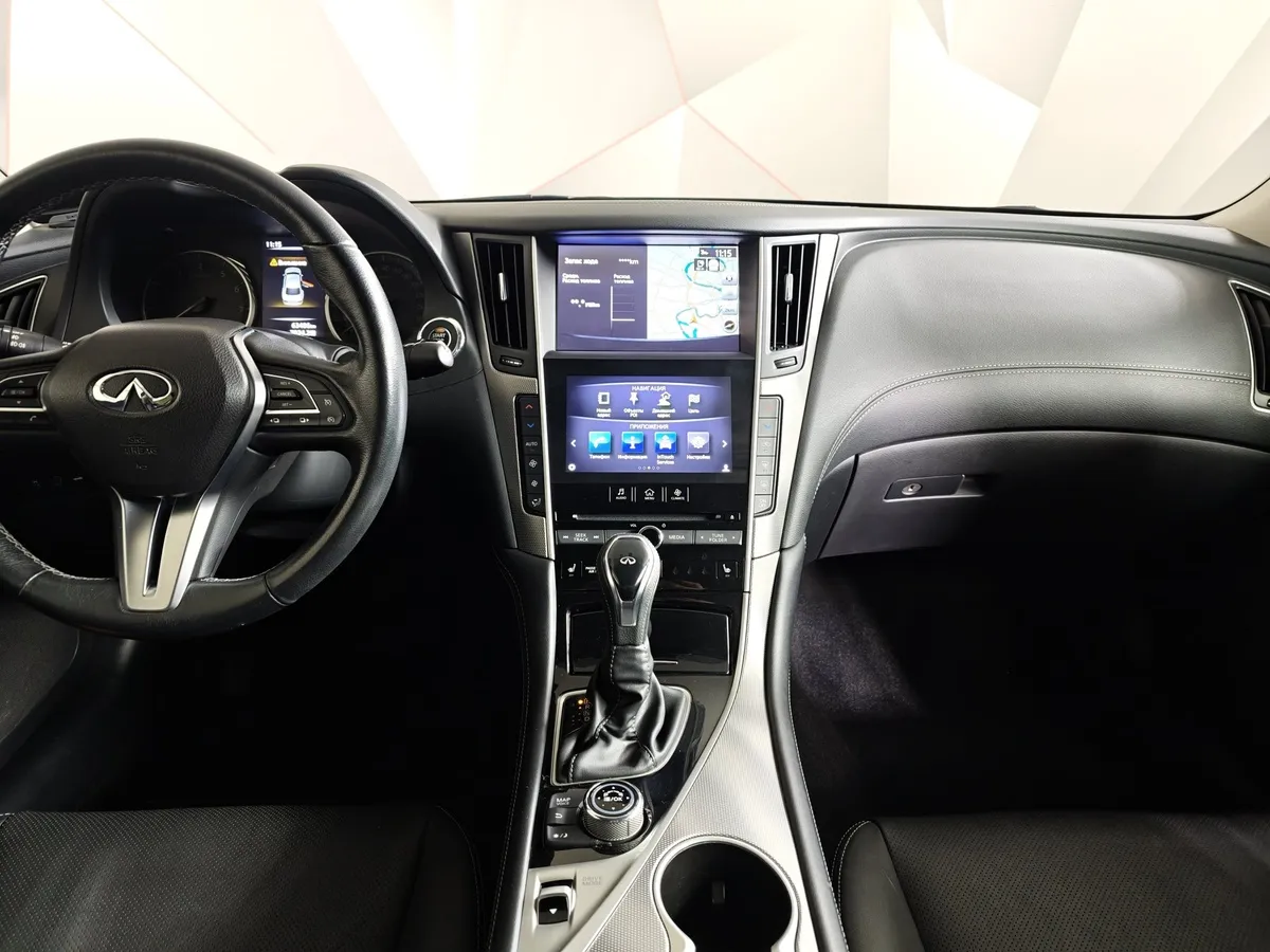 Infiniti Q50 2.0 T AT (211 л.с.) Синий в АВИЛОН. Слайд №15