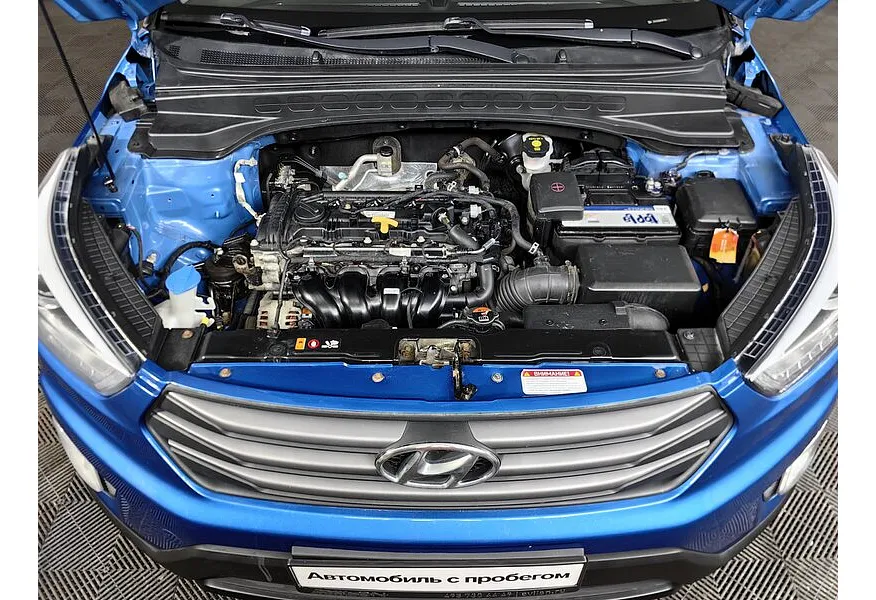 Hyundai Creta 2.0 AT AWD (149 л.с.) Travel Синий в АВИЛОН. Слайд №11