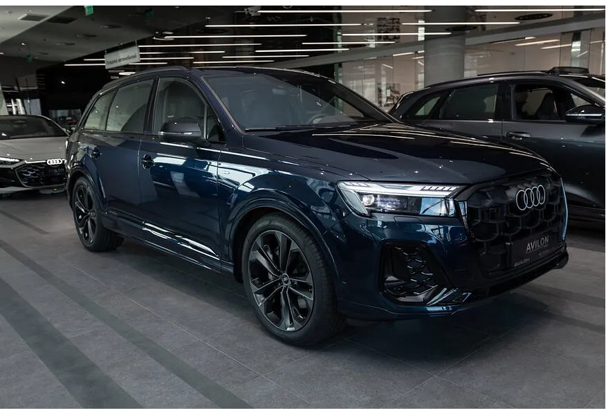 Audi Q7 3.0 TDI Tiptronic quattro (286 л.с.) Синий в АВИЛОН. Слайд №2