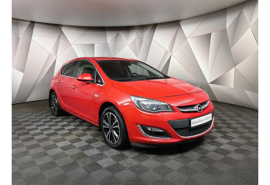 Opel Astra 1.4 Turbo AT (140 л.с.) Красный в АВИЛОН. Слайд №2