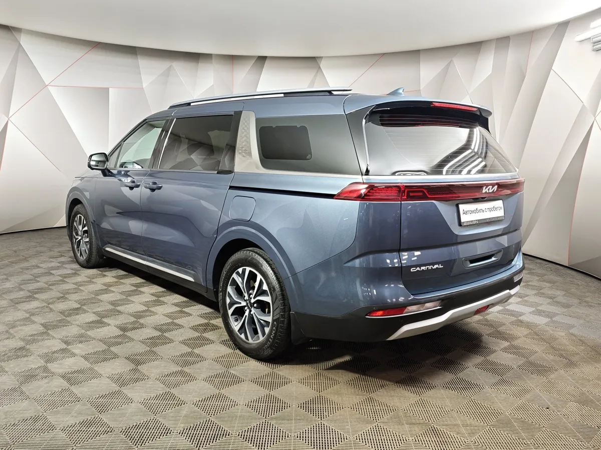 Kia Carnival 3.5 AT (249 л.с.) Prestige Синий в АВИЛОН. Слайд №4