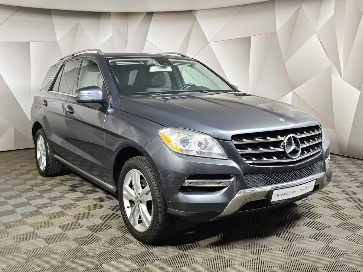 Mercedes-Benz M-Класс ML 350 BlueEfficiency 7G-Tronic Plus 4Matic (306 л.с.) Серый в АВИЛОН. Слайд №3